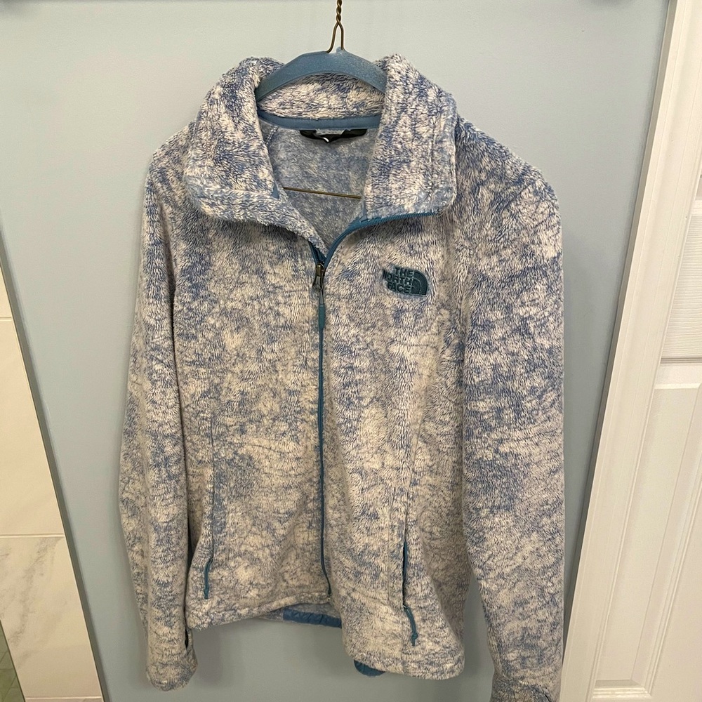 Women’s Blue Tie-dye The North Face Jacket